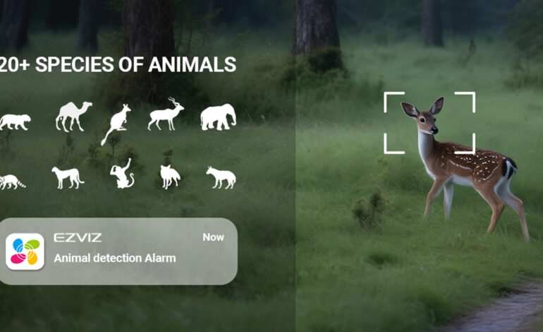 EZVIZ Launches Wild Animal Detection to Enhance Home Security