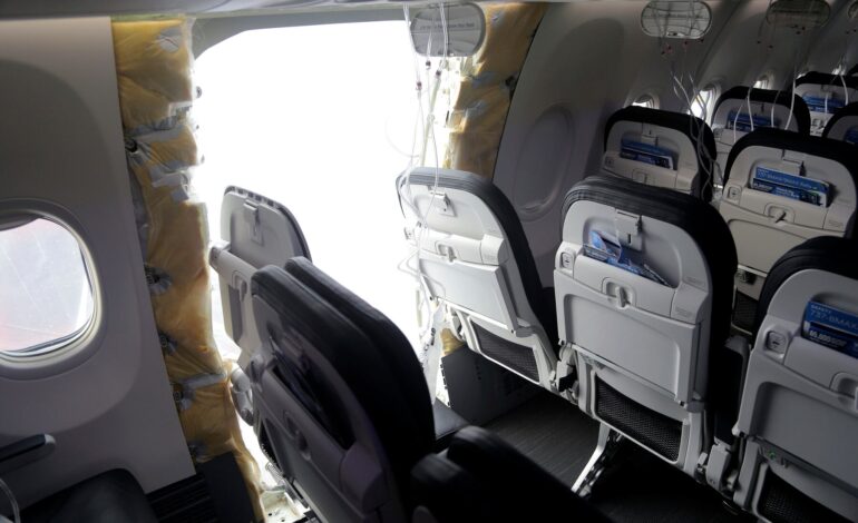 FAA Proposes $3.1 Million Fine on Boeing After Panel Blowout