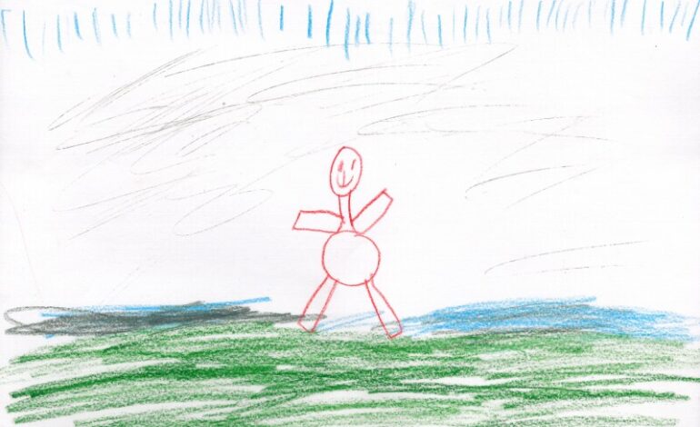 First Graders Showcase Weather Art for Labor Day Celebration