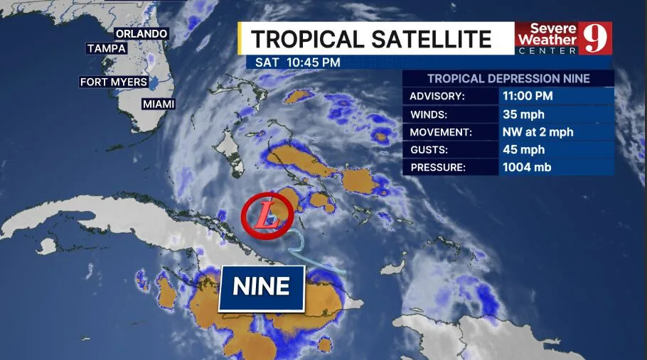 Florida Braces for Tropical Depression Nine as Humberto Hits Category 5