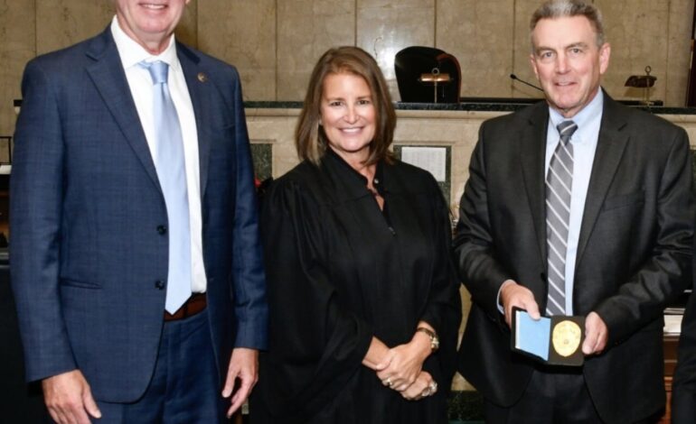 Former Police Chief Thomas Nolan Sworn in as Deputy Chief Today
