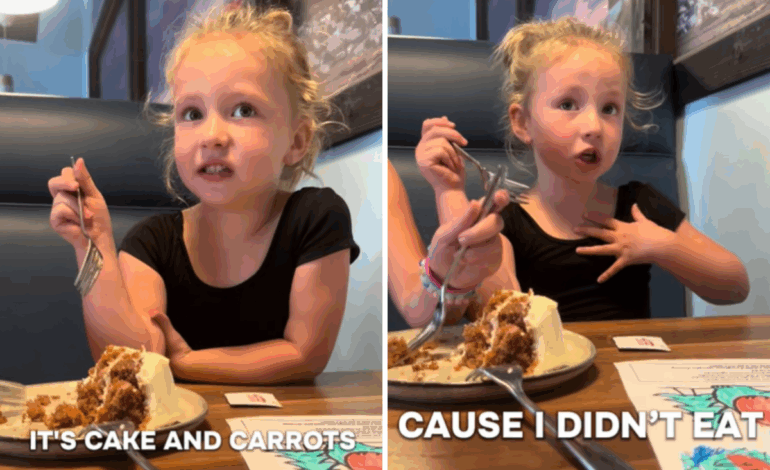 Four-Year-Old’s Carrot Cake Petition Sparks Internet Excitement