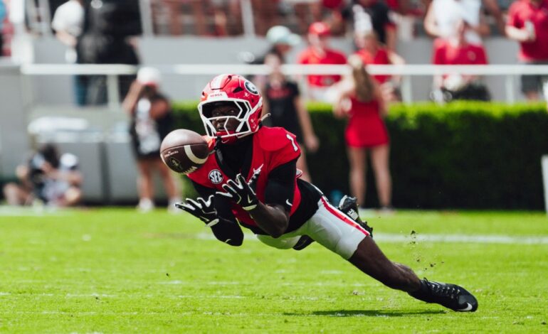 Georgia Dominates Austin Peay 28-6 After Two-Hour Delay