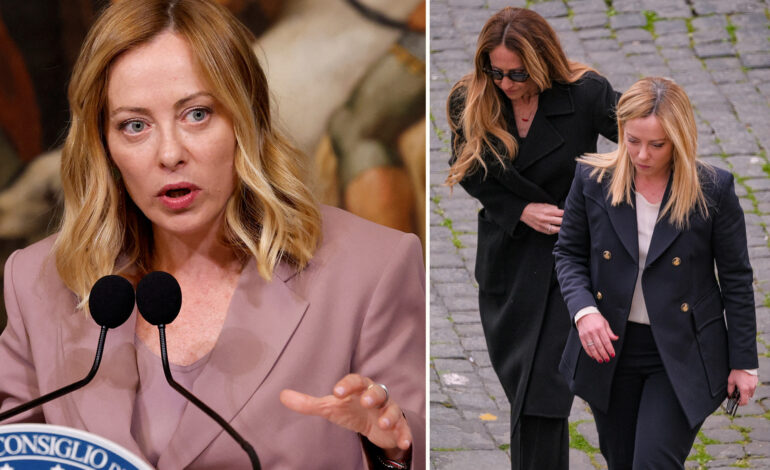 Giorgia Meloni Speaks Out Against Porn Site Exploiting Women