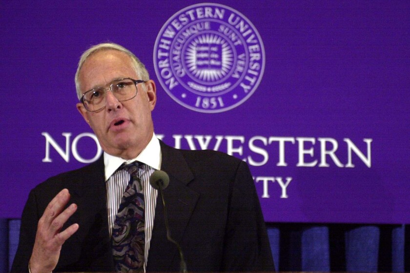 Henry Bienen Returns as Interim President of Northwestern University