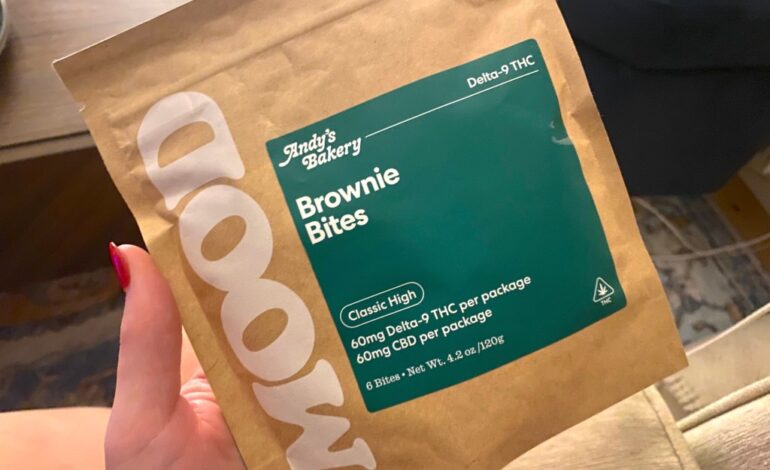 Indulge in Mood Andy’s THC Brownie Bites for a Delicious High