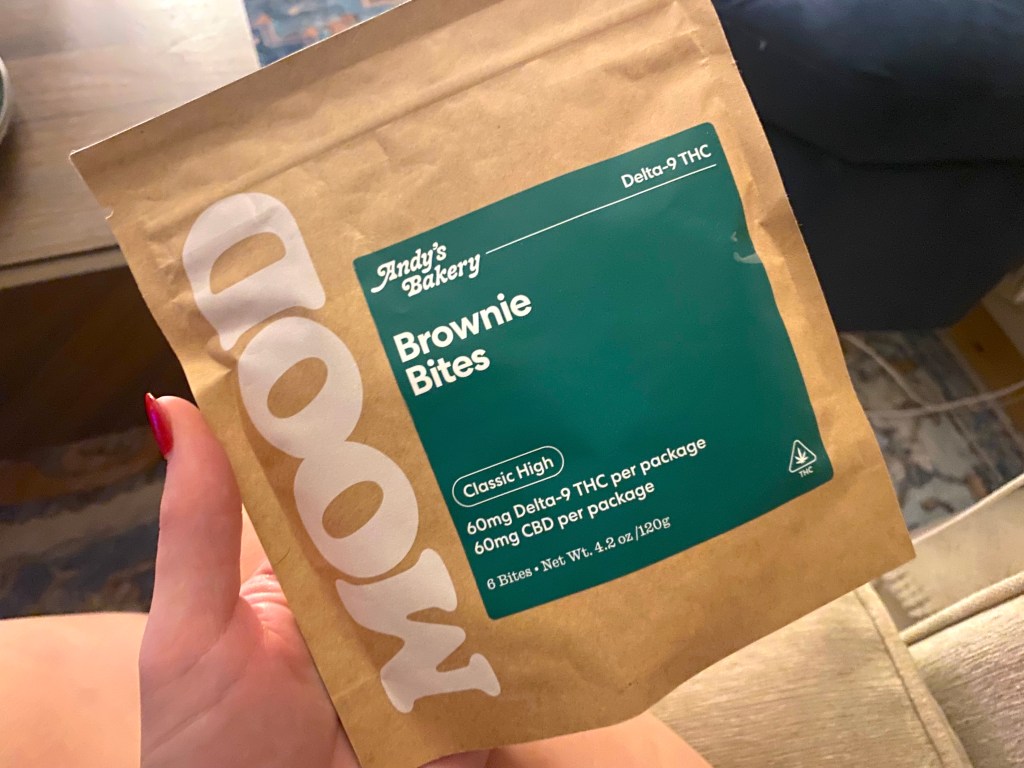 Indulge in Mood Andy’s THC Brownie Bites for a Delicious High