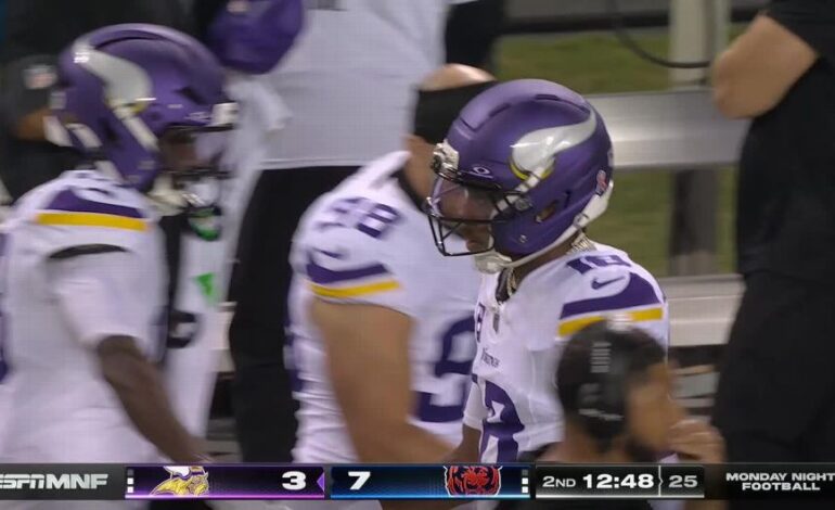 J.J. McCarthy Leads Vikings to Comeback Victory over Bears