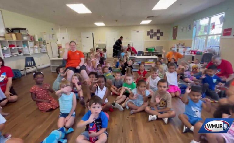 Kevin Skarupa Engages KinderCare Students in Nashua Weather Q&A