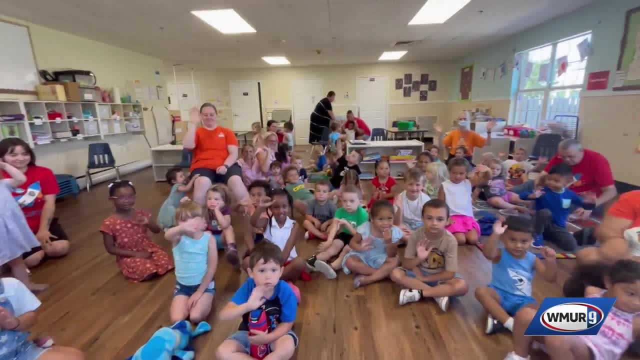 Kevin Skarupa Engages KinderCare Students in Nashua Weather Q&A