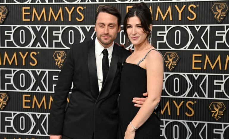 Kieran Culkin and Jazz Charton Expect Third Child, Confirm on Red Carpet