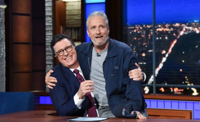Late-Night Hosts Celebrate Jimmy Kimmel’s Return to TV