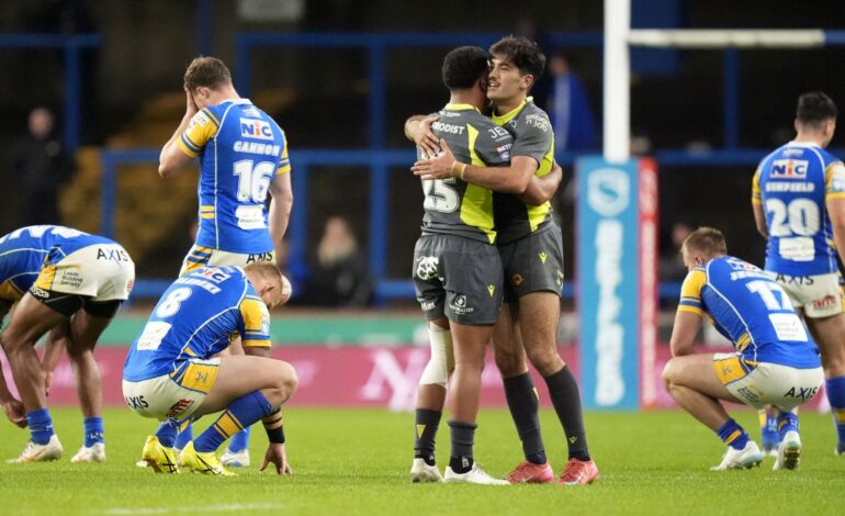 Leeds Suffers Shock Defeat to Catalans, Dashing Second Place Hopes
