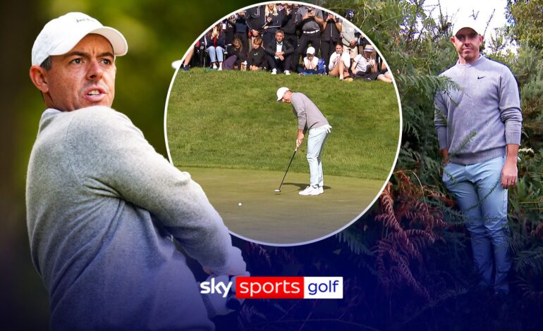 McIlroy Faces Ups and Downs on Thrilling Day at Wentworth