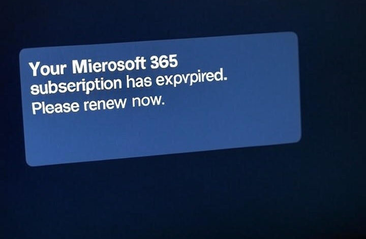 Microsoft Unveils Full-Screen Boot Ads for Expired 365 Subscriptions