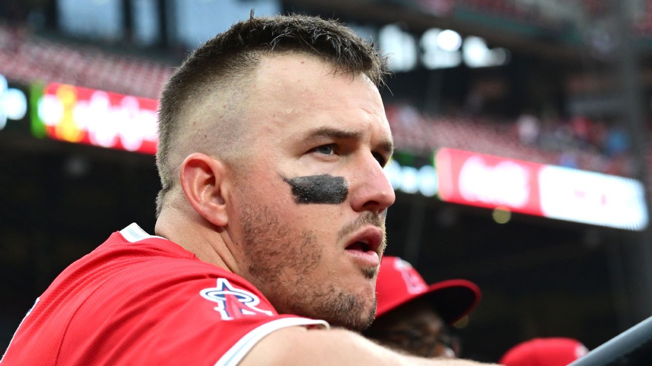 Mike Trout Scratched from Angels Lineup Due to Skin Infection