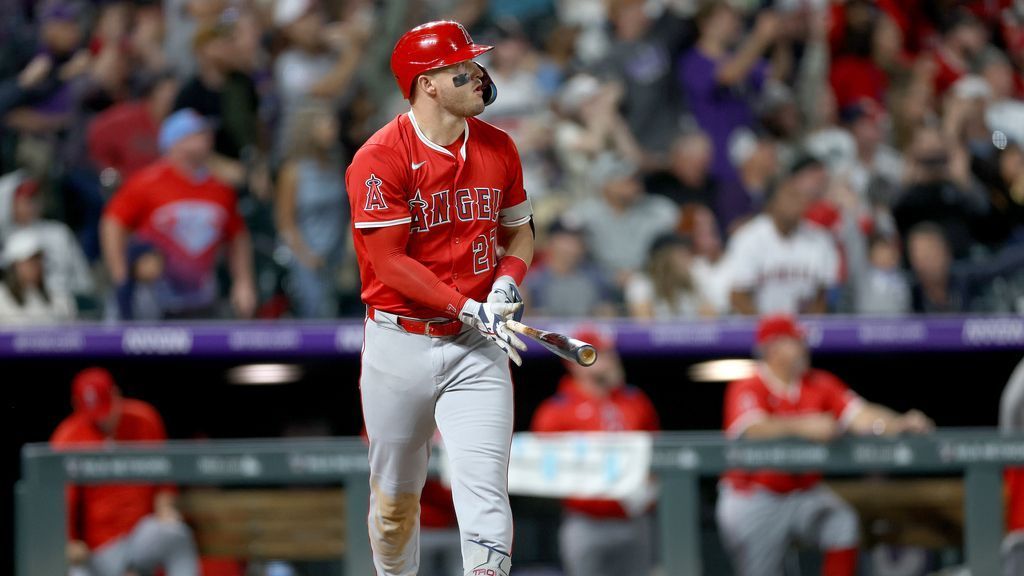 Mike Trout Smashes 485-Foot Shot for 400th Career Homer
