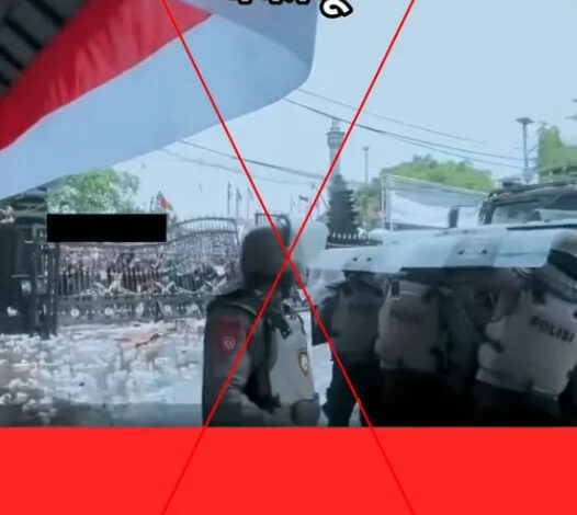 Misleading Video Links Indonesia Protest to Nepal Unrest