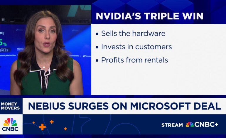 Nebius Shares Soar Following Strategic Microsoft Partnership