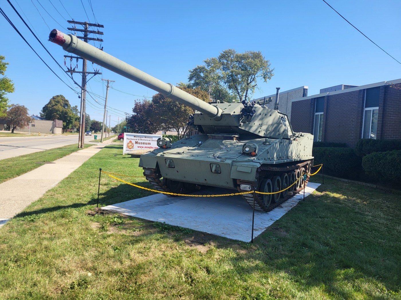 New M8 Tank Unveiled at Eastpointe Military Museum Today