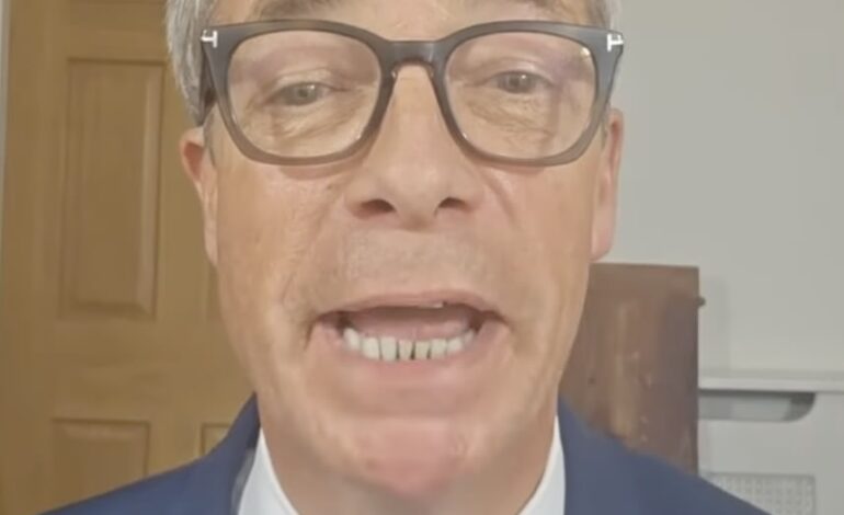 Nigel Farage’s Unconventional Campaign Strategy: Selling Video Greetings