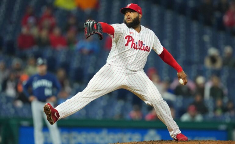 Phillies’ Alvarado Out for Season with Forearm Injury