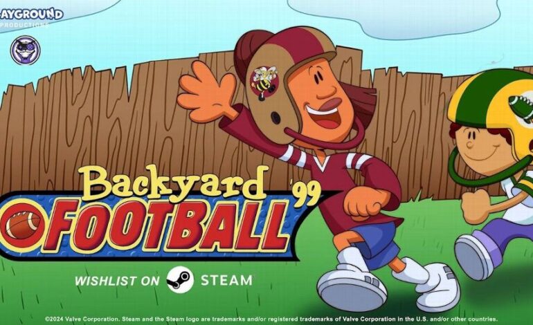 Playground Productions Launches Backyard Football ’99 on September 9