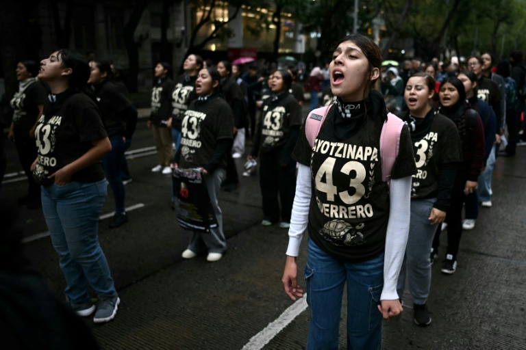 Protesters Demand Justice 11 Years After 43 Students Disappeared