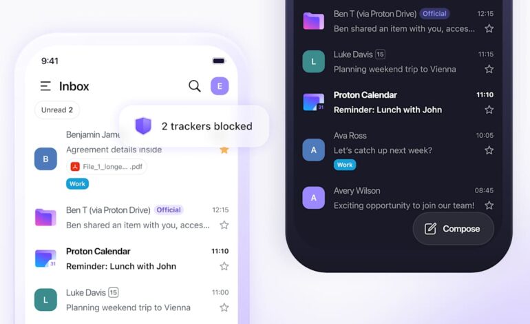 Proton Mail Launches Revamped Mobile Apps for Faster Experience