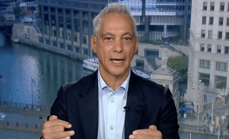 Rahm Emanuel Urges Human Connection as Key for Young Men