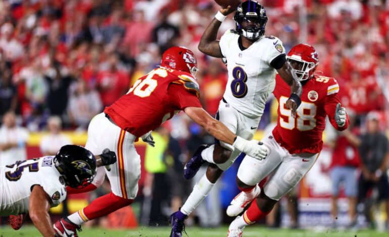 Ravens Clash with Chiefs: Watch NFL Showdown Live Today!