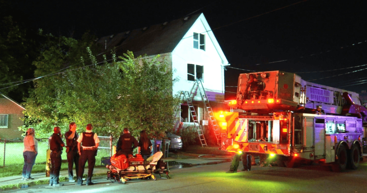 Red Cross Aids Six After Urgent Two-Alarm Fire in Buffalo