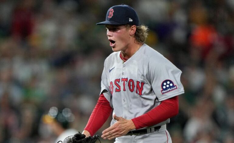 Red Sox Rookie Connelly Early Strikes Out 11 in MLB Debut
