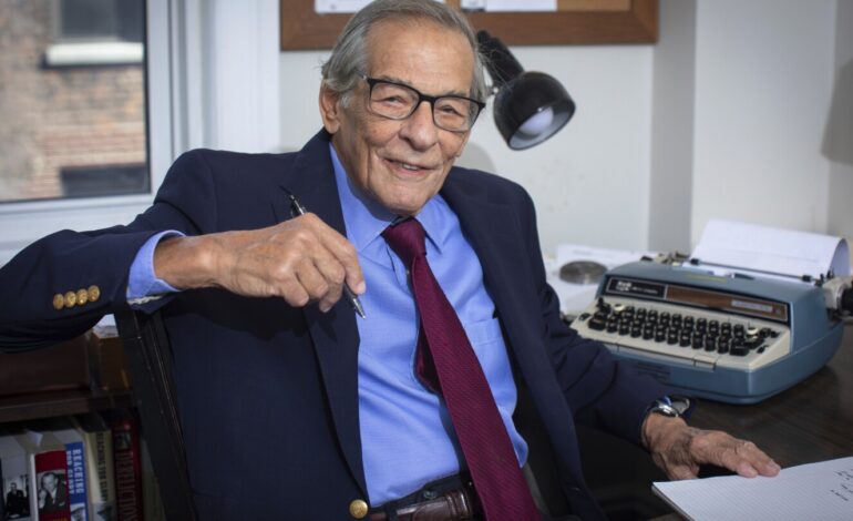 Robert Caro Receives Prestigious Award, Reflects on Childhood
