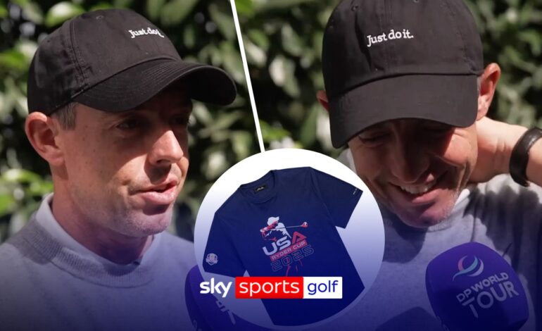 Rory McIlroy Addresses Controversial US Ryder Cup Shirt Design