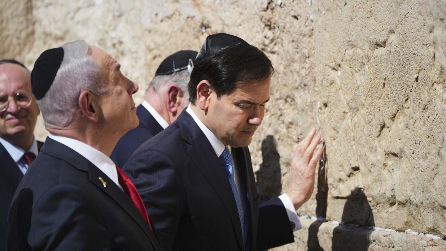 Rubio Urgently Visits Israel After Qatar Attack on Hamas Operatives