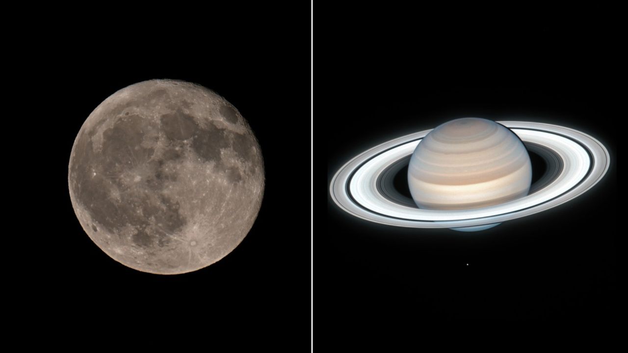 Saturn and Moon Align for Stunning Evening Display on September 8
