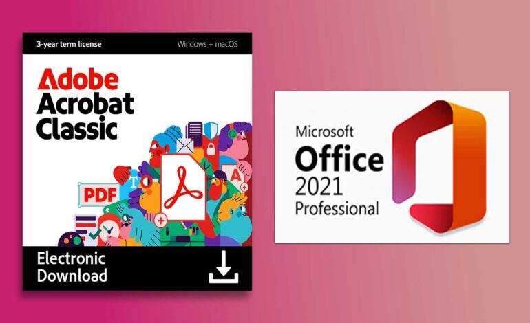 Save Big: Get Adobe Acrobat and Microsoft Office for $99.99