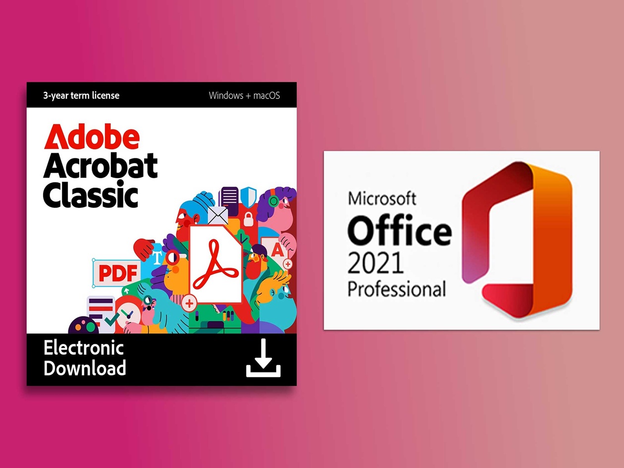Save Big: Get Adobe Acrobat and Microsoft Office for $99.99