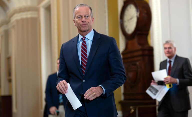 Senate Majority Leader Thune Faces Pressure to Alter Filibuster Rules