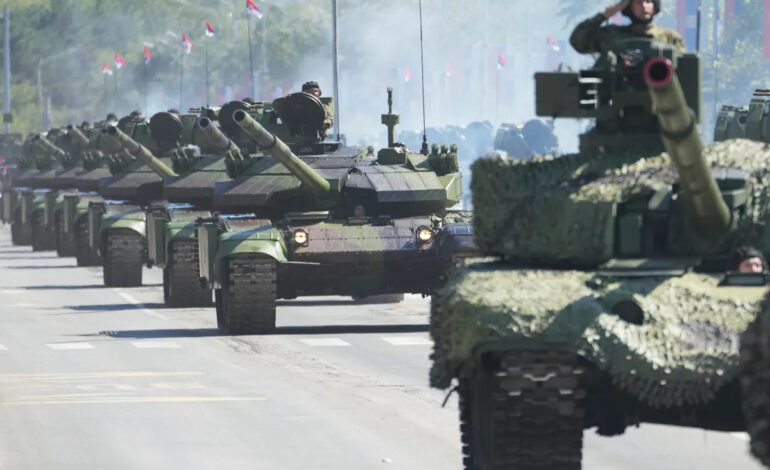 Serbia Showcases Military Strength in Grand Parade