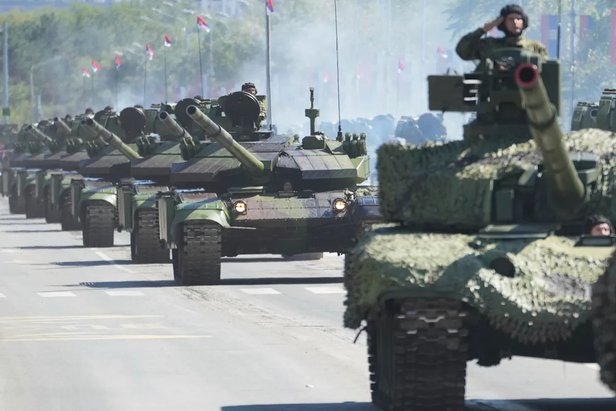 Serbia Showcases Military Strength in Grand Parade