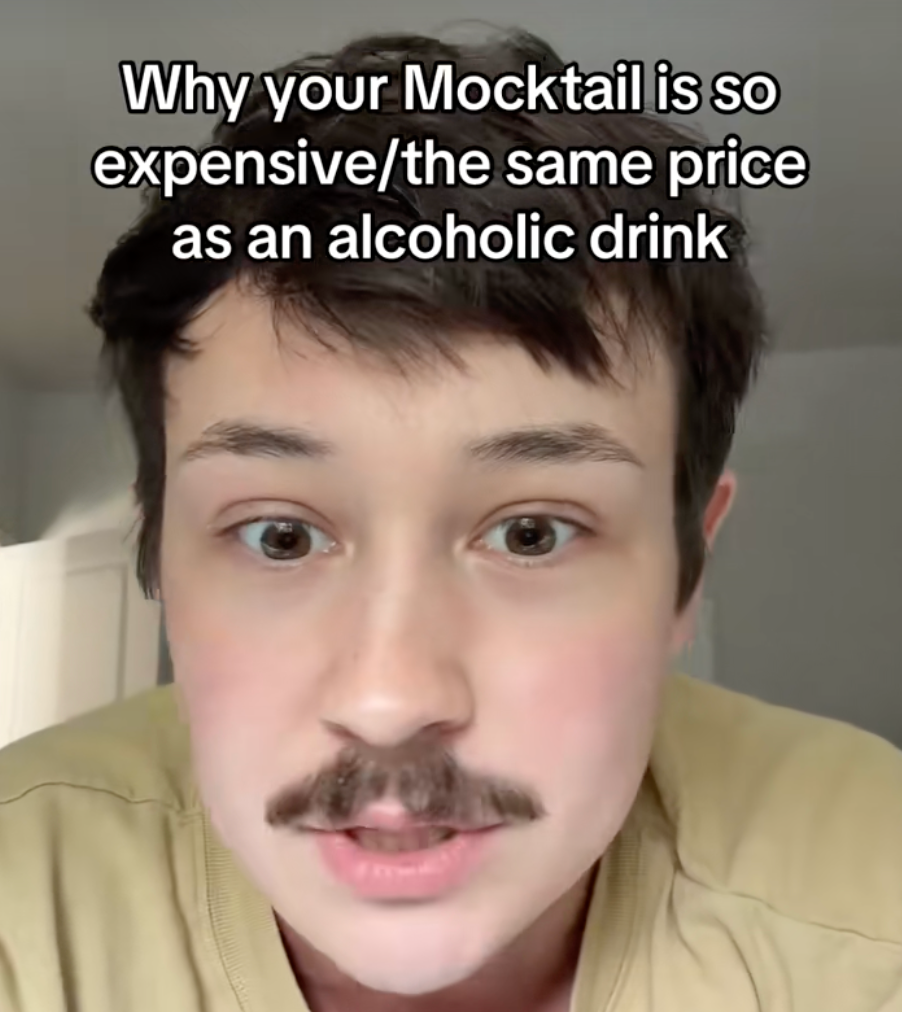 Server Explains Why Mocktails Should Cost More Than Alcoholic Drinks