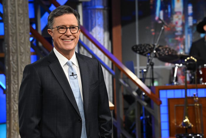 Stephen Colbert Condemns Jimmy Kimmel’s Suspension as Free Speech Attack