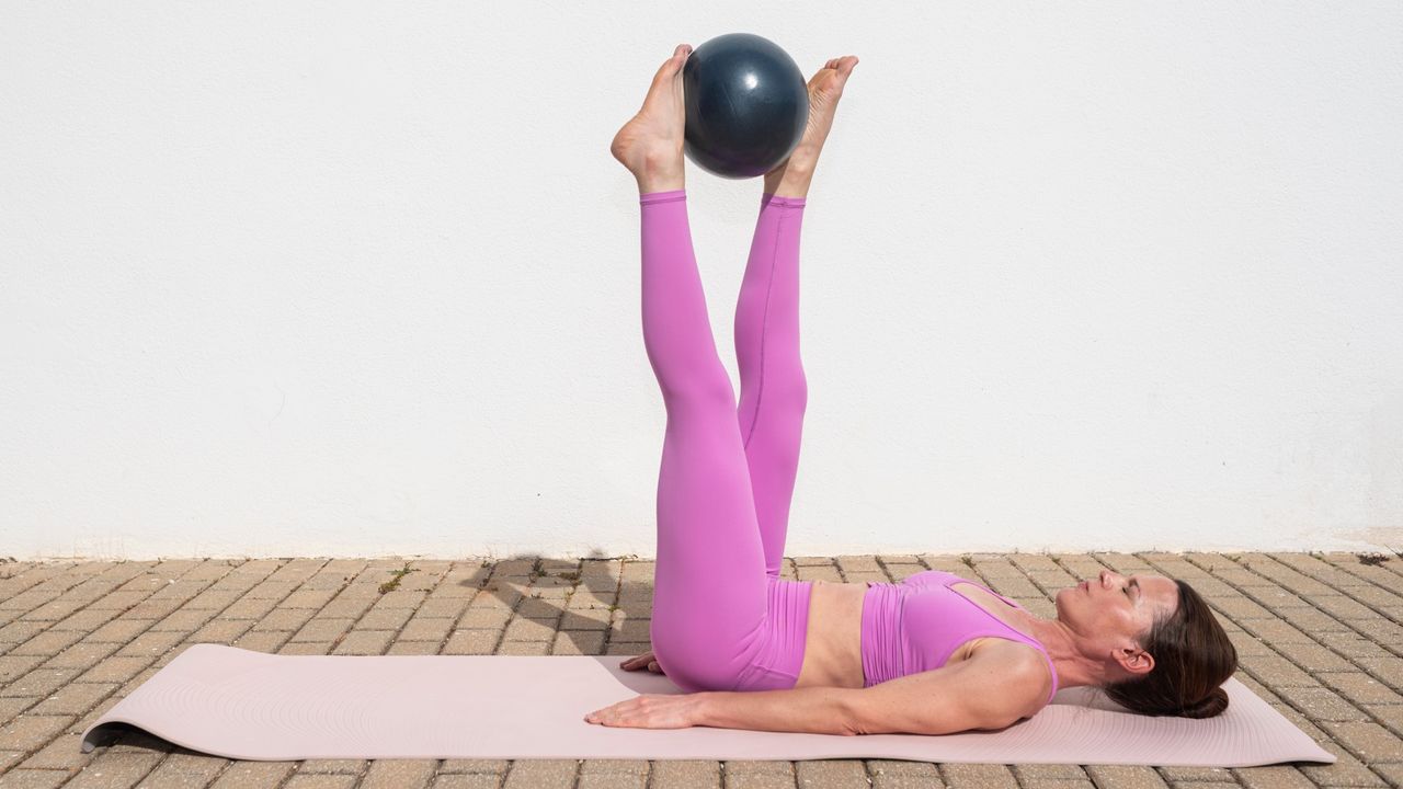 Strengthen Your Core at Home with These 5 Pilates Ball Exercises