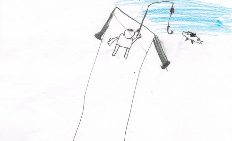 Third Graders Showcase Weather Drawings for Community Engagement
