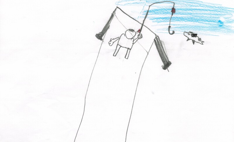 Third Graders Showcase Weather Drawings for Community Engagement