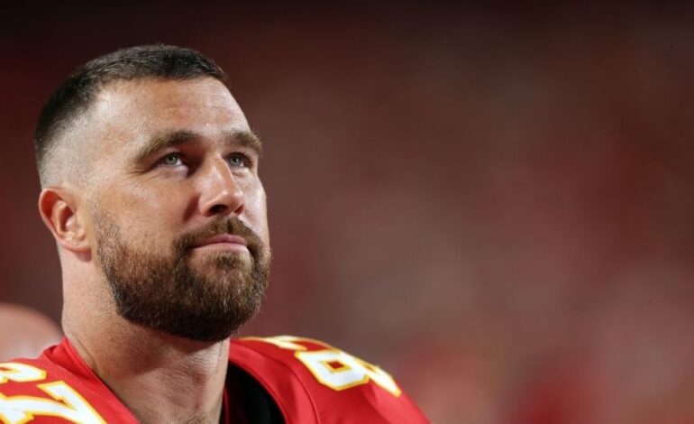 Travis Kelce’s Bold Pregame Outfit Sparks Social Media Firestorm