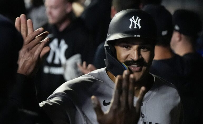 Trent Grisham Powers Yankees to 10-5 Victory Over Twins