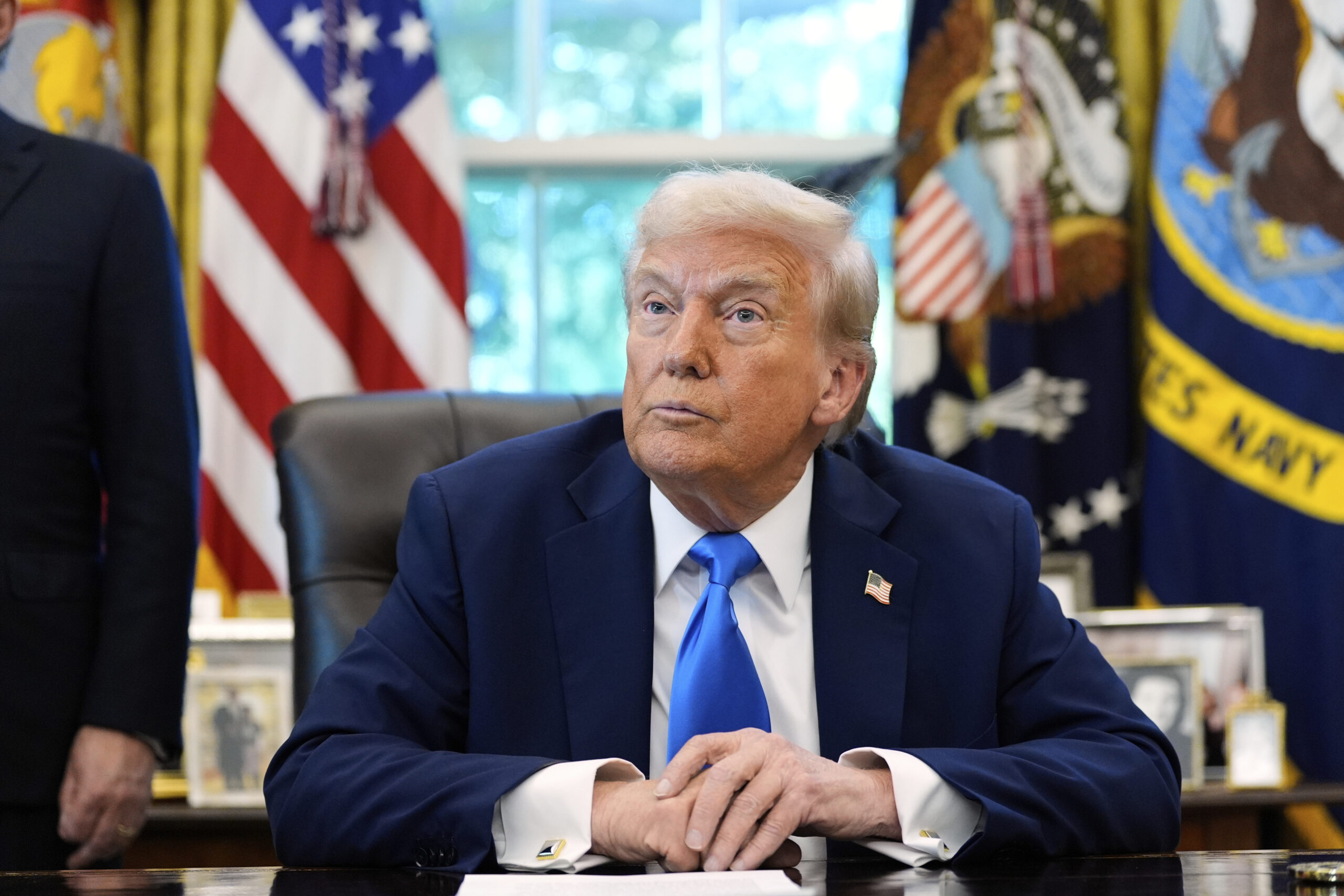 Trump Blames Democrats for Possible Shutdown After Senate Vote